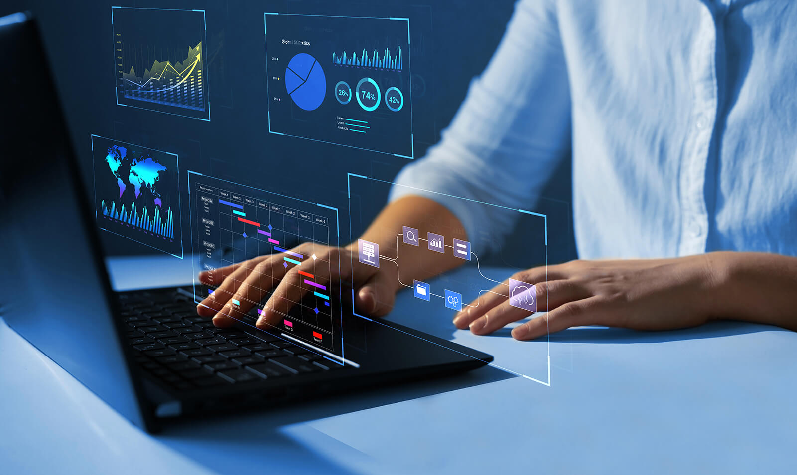 Hire a ETL Developer - illustrative visual
