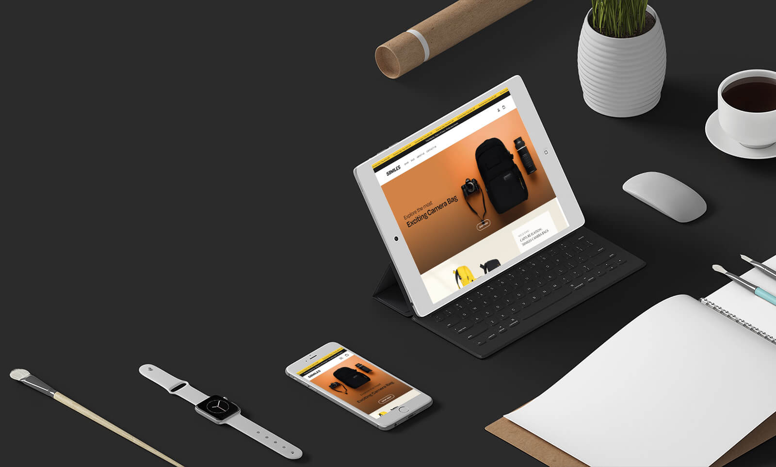 Hire a Photoshop Designer - illustrative visual